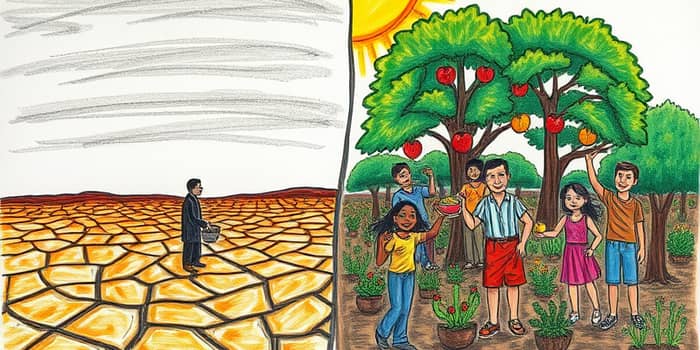 Mentalidade de escassez vs. mentalidade de abundância
